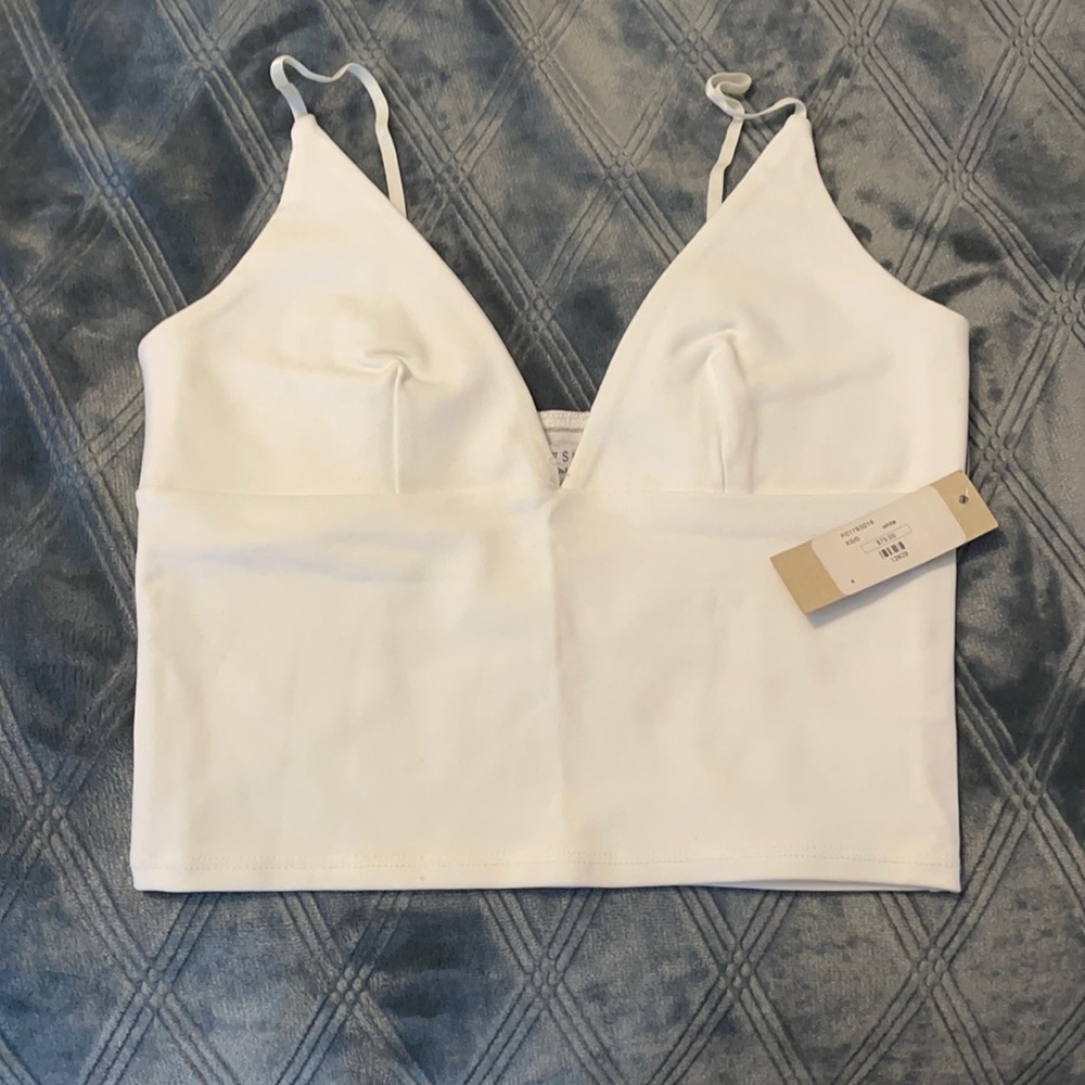 Flynn Skye White crop top